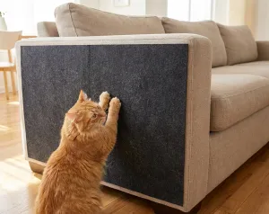 TZB Škrabací podložka pro kočky KITTY 100x40 cm šedá