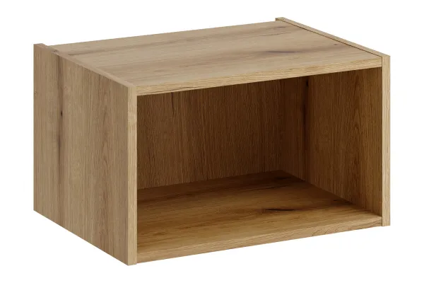 Comad Kúpeľňová zostava Nova Cashmere I s doskou, regálom a skrinkami 50 cm kašmírová/dub coast evoke