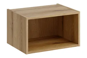 Comad Kúpeľňová zostava Nova Cashmere I s doskou, regálom a skrinkami 50 cm kašmírová/dub coast evoke