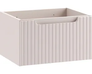 Comad Kúpeľňová zostava Nova Cashmere II so skrinkami a doskou 100 cm kašmírová