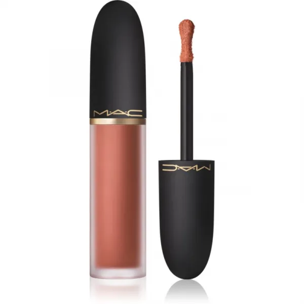 MAC Cosmetics Powder Kiss Lip + Cheek Mousse multifunkčné líčidlo na pery a tvár odtieň Warm Hug 5 ml