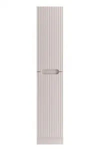 Comad Vysoká závesná kúpeľňová skrinka Nova Cashmere 80-35-1D1DK kašmírová