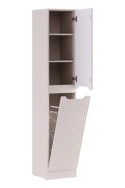 Comad Kúpeľňová zostava Nova Cashmere I so skrinkami a doskou 100 cm kašmírová