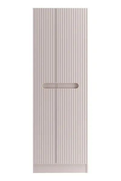 Comad Vysoká voľne stojaca kúpeľňová skrinka Nova Cashmere 80-60-2D kašmírová