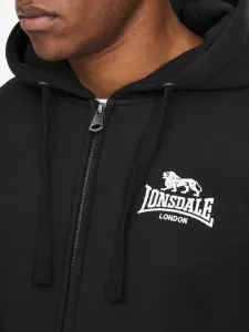 Lonsdale pánska mikina na zips s kapucňou