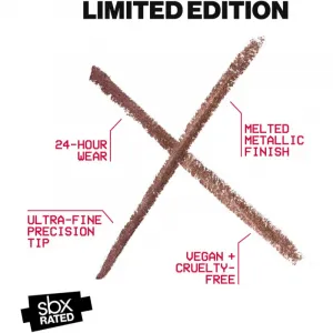 Smashbox Metallic Eyeliner metalická očná linka odtieň Molten 0.28 g