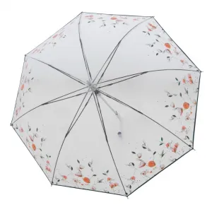 Doppler Fiber Long AC Transparent Floral Dreams