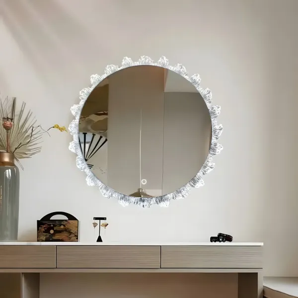 REA Dotykové nástěnné zrcadlo s LED osvětlením YH-3561 60 cm