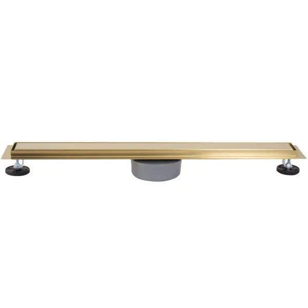 Lineární odtokový žlab Rea Neox 80 cm zlatý