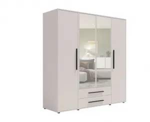 ArtGiB Šatníková skriňa MAXIONE SZ4D2SZ | MX- 13 cashmere