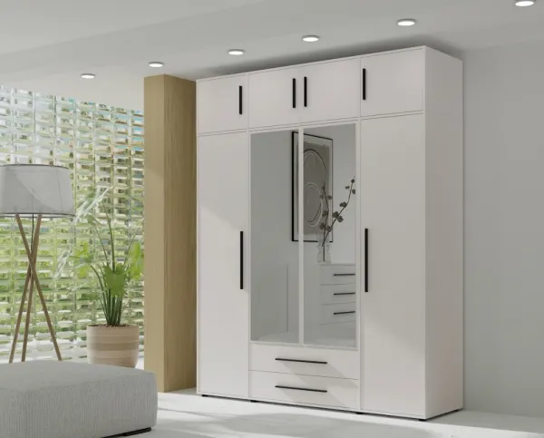 ArtGiB Nadstavec ku skrini MAXIONE 4D | MX-06 biela
