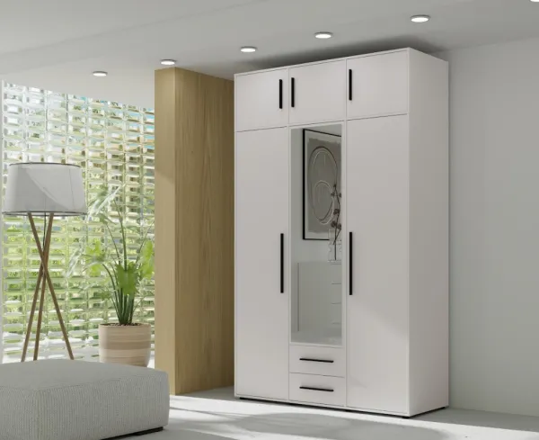ArtGiB Nadstavec ku skrini MAXIONE 3D | MX-05 biela