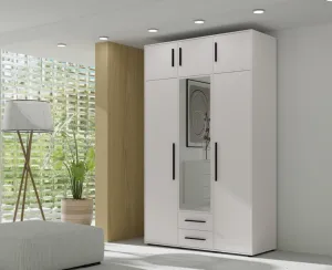 ArtGiB Nadstavec ku skrini MAXIONE 3D | MX-05 biela