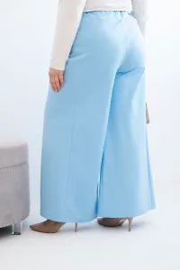 Kesi Plus Size nohavice s širokými nohavicami