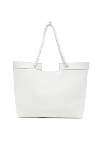 Kabelka Diesel Dsl 3D Shopper Ew Shopping Bag White Asparagus