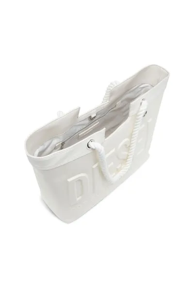 Kabelka Diesel Dsl 3D Shopper Ew Shopping Bag White Asparagus