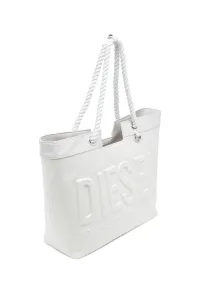 Kabelka Diesel Dsl 3D Shopper Ew Shopping Bag White Asparagus