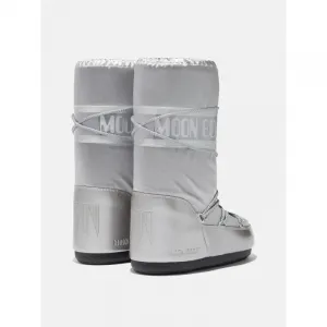 Juniorské vysoké zimné topánky MOON BOOT MB ICON GLANCE-JR, H001 SILVER