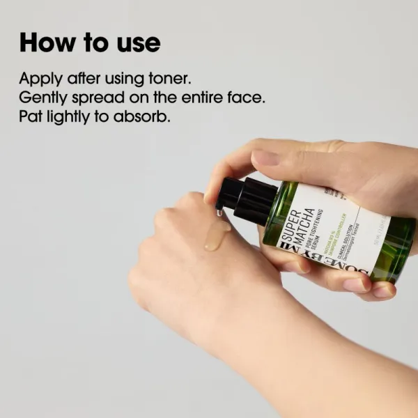 Some By Mi Super Matcha Pore Tightening Serum upokojujúce sérum proti lesknutiu pleti a rozšíreným pórom 50 ml