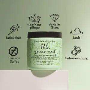 Bumble and bumble Seaweed Whipped Scalp Scrub vlasový peeling s extraktmi z morských rias s extraktmi z morských rias 200 ml