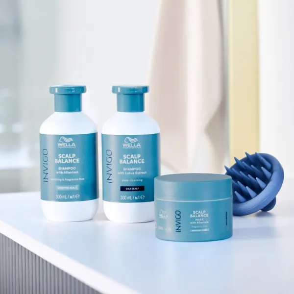 Wella Professionals Invigo Scalp Balance hĺbkovo čistiaci šampón pre mastnú pokožku hlavy 1000 ml