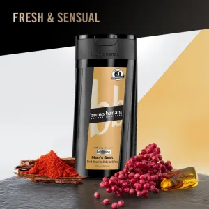 Bruno Banani Man's Best osviežujúci sprchový gél 3v1 pre mužov 250 ml