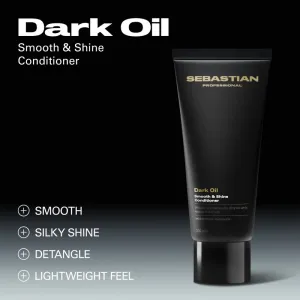 Sebastian Professional Dark Oil hydratačný kondicionér na lesk a hebkosť vlasov 1000 ml