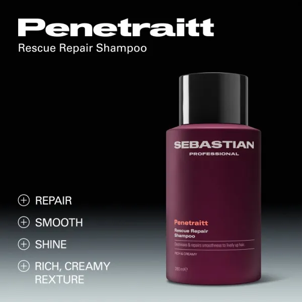 Sebastian Professional Penetraitt šampón pre poškodené, chemicky ošetrené vlasy 280 ml