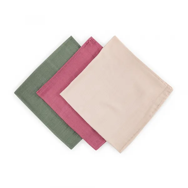 PETITEMARS Mušelínové plienky Petite&Mars Moussy Botanic Tones 3 kusy