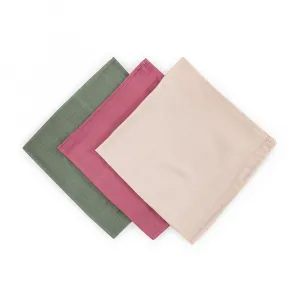 PETITEMARS Mušelínové plienky Petite&Mars Moussy Botanic Tones 3 kusy
