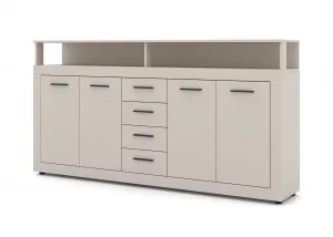 Vivaldi Komoda Luna 190 cm kašmírová