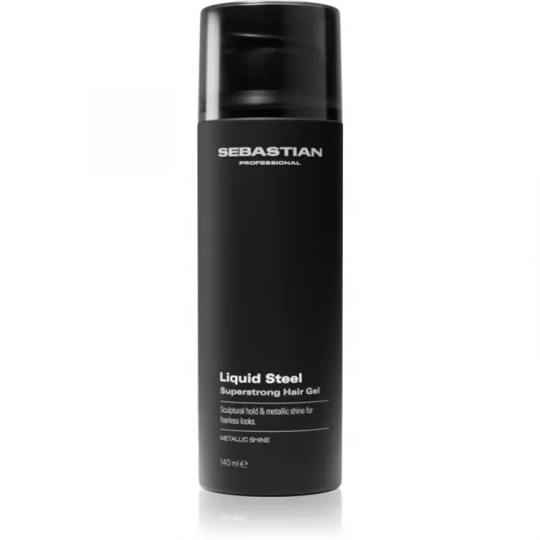 Sebastian Professional Liquid Steel stylingový gél pre fixáciu a tvar 140 ml