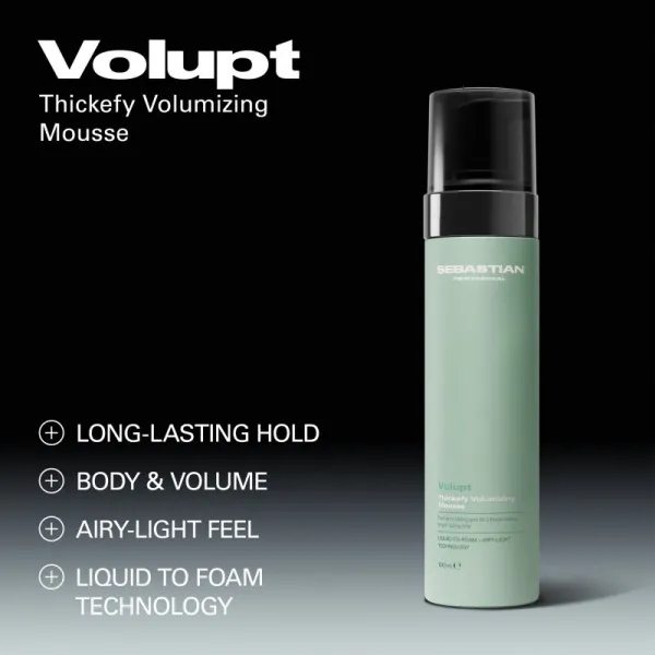 Sebastian Professional Volupt stylingová pena pre objem vlasov 190 ml