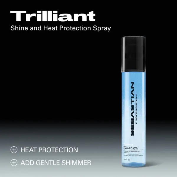 Sebastian Professional Trilliant sprej pre vlasy namáhané teplom 150 ml