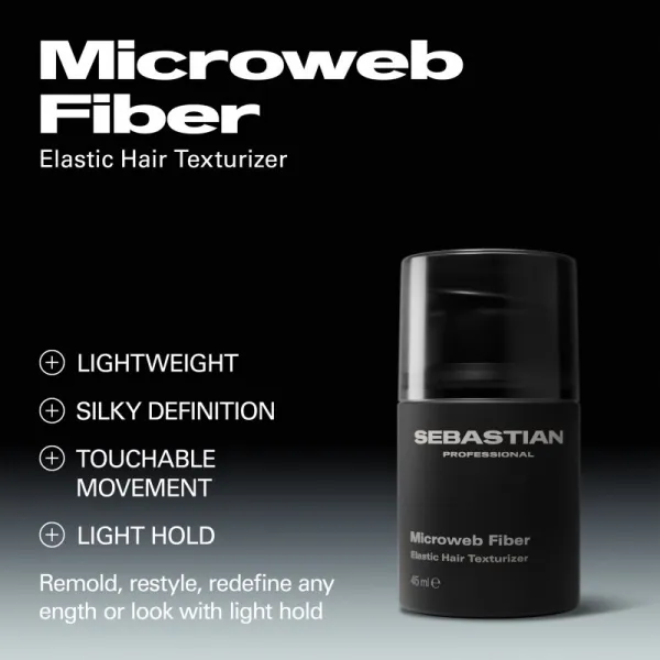 Sebastian Professional Microweb Fiber modelačný krém pre definíciu a tvar 45 ml