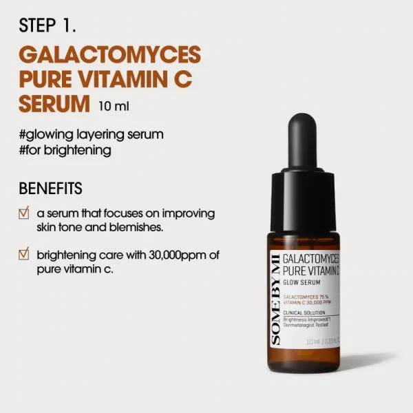Some By Mi Galactomyces Brightening Trial Kit cestovná sada pre rozjasnenie a hydratáciu