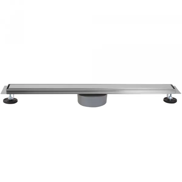 Lineární odtokový žlab Rea Neox Pro 80 cm stříbrný