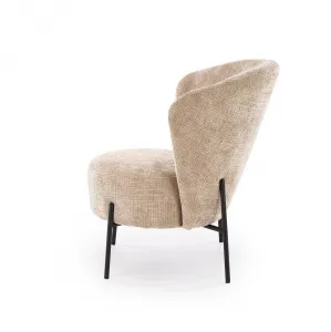 HALMAR Čalouněné designové křeslo CEZAR béžové