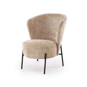 HALMAR Čalouněné designové křeslo CEZAR béžové