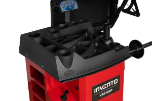 INVENTO VB 510SP – plnoautomatická vyvažovačka kolies s pneumatickým upínaním, laserom a sonarom