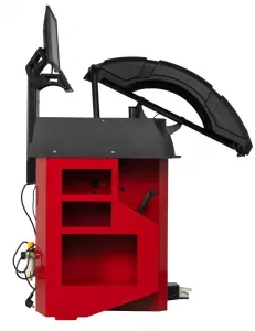 INVENTO VB 510SP – plnoautomatická vyvažovačka kolies s pneumatickým upínaním, laserom a sonarom