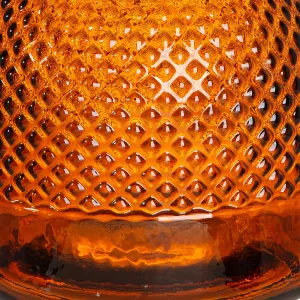 Gilde Skleněná váza Diamond, 24 cm