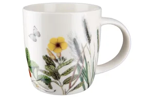 Gilde Porcelánové hrnky s talířky, sada 8 ks