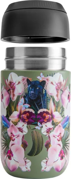 Termohrnček Chilly's Bottles - Orchid Panther 340ml, edícia Botanical/Series 2