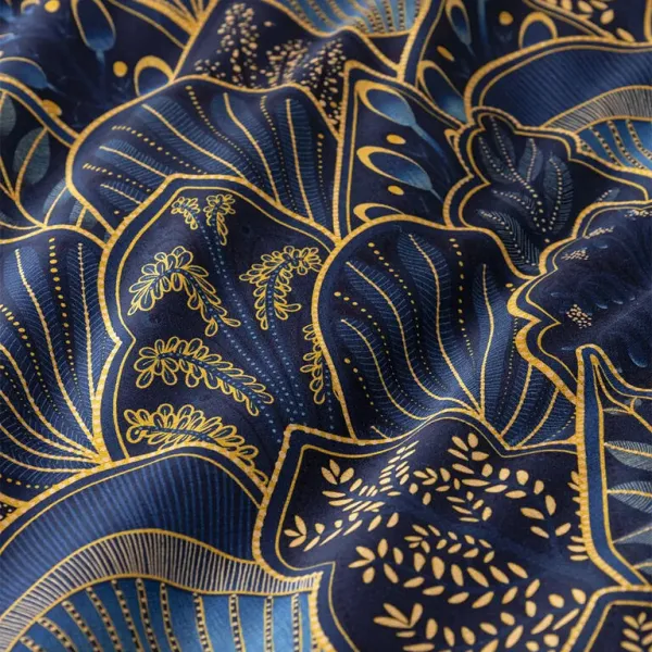 Bavlnené posteľné obliečky Matějovský LIVIA BLUE