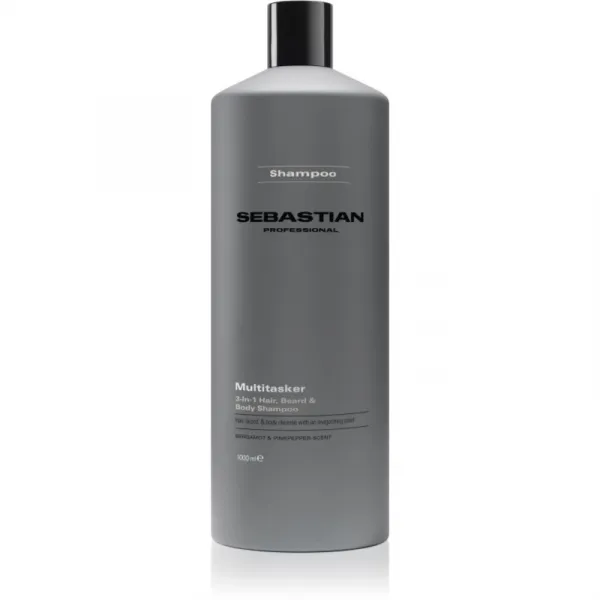 Sebastian Professional SEB MAN The Multi-tasker šampón na vlasy, bradu a telo 1000 ml
