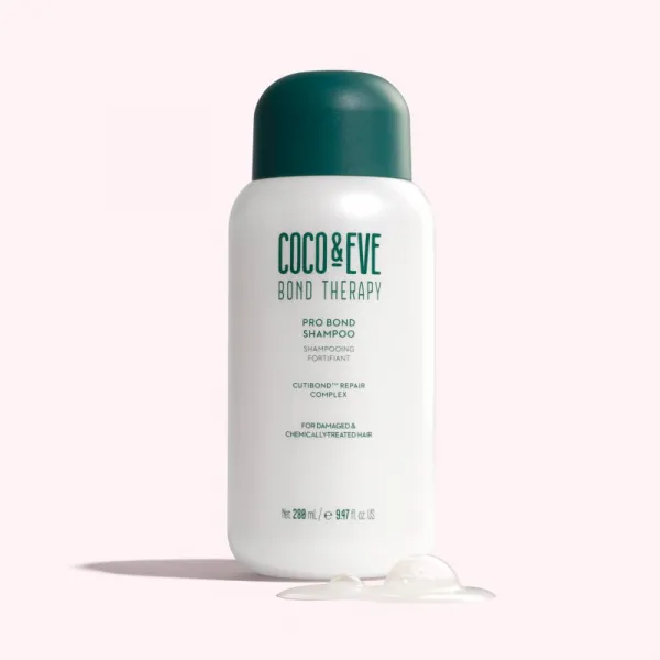Coco & Eve Bond Therapy Pro Bond Shampoo posilňujúci šampón pre poškodené, chemicky ošetrené vlasy 280 ml