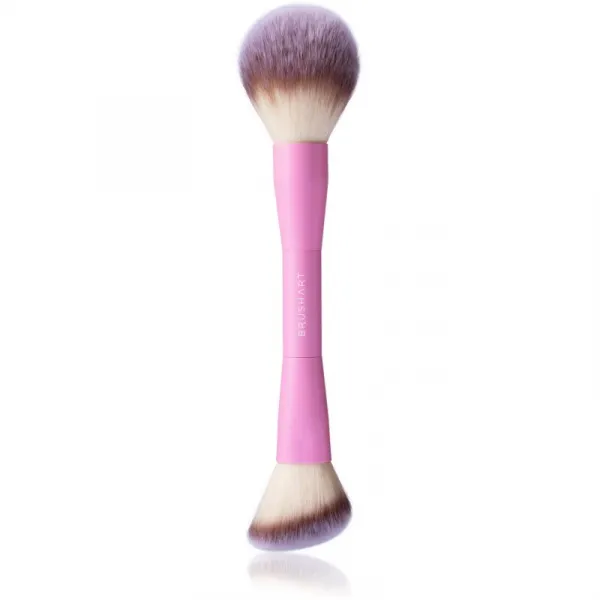 BrushArt Double Duty Blush & Powder brush štetec na lícenku a púder obojstranný 1 ks