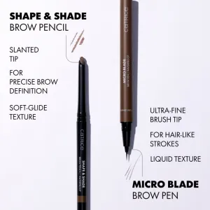 Catrice Shape & Shade Brow Pencil ceruzka na obočie s kefkou odtieň 030 Toffee Touch 0.35 g