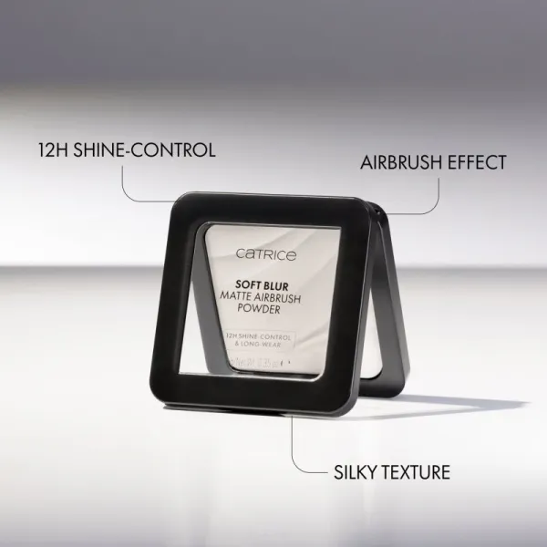 Catrice Soft Blur Matte Airbrush Powder zmatňujúci fixačný púder odtieň 010C 10 g